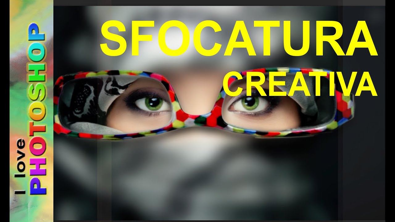 Photoshop tutorial italiano - Sfocatura creativa parziale, sfocatura photoshop