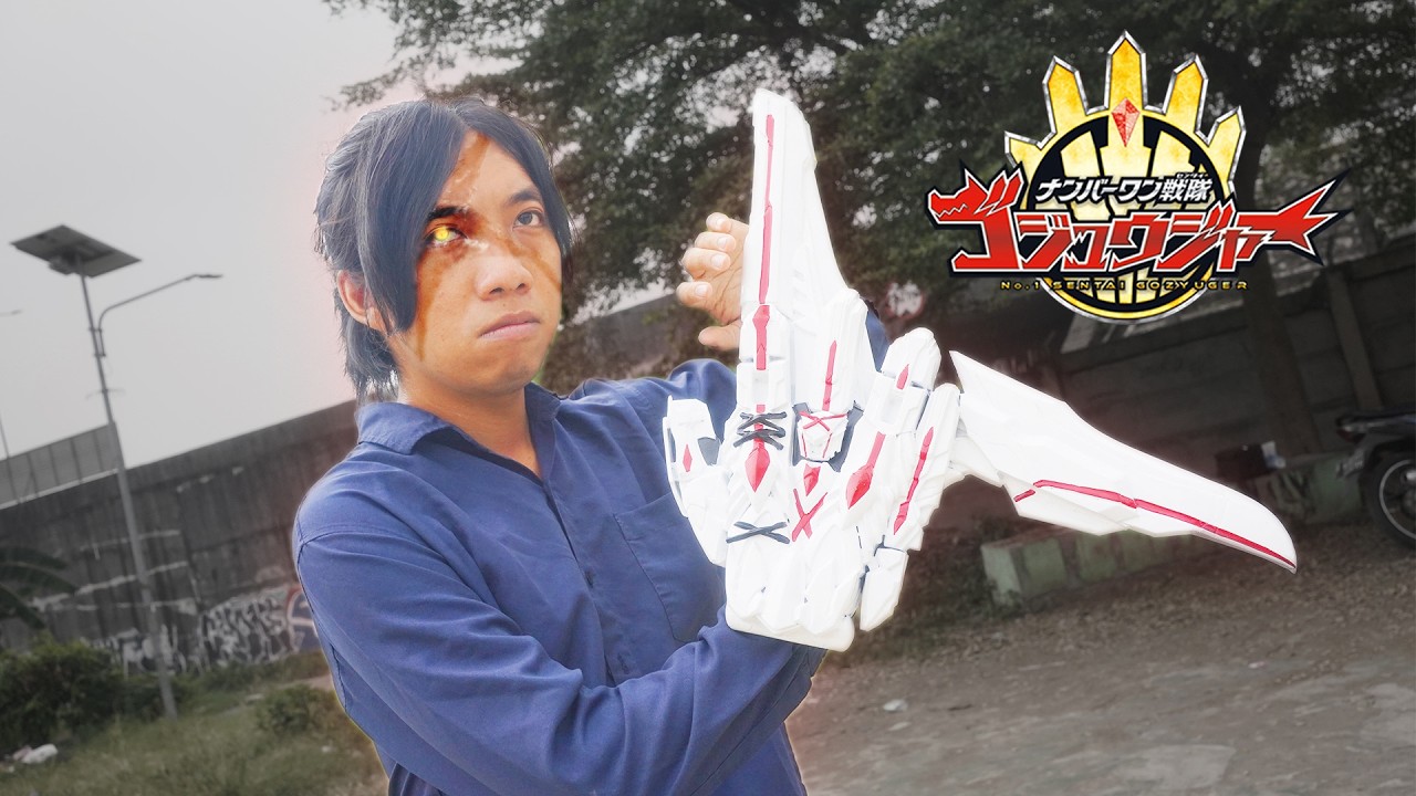 Hunter Garyudo Henshin!! Tega June In Action!!
