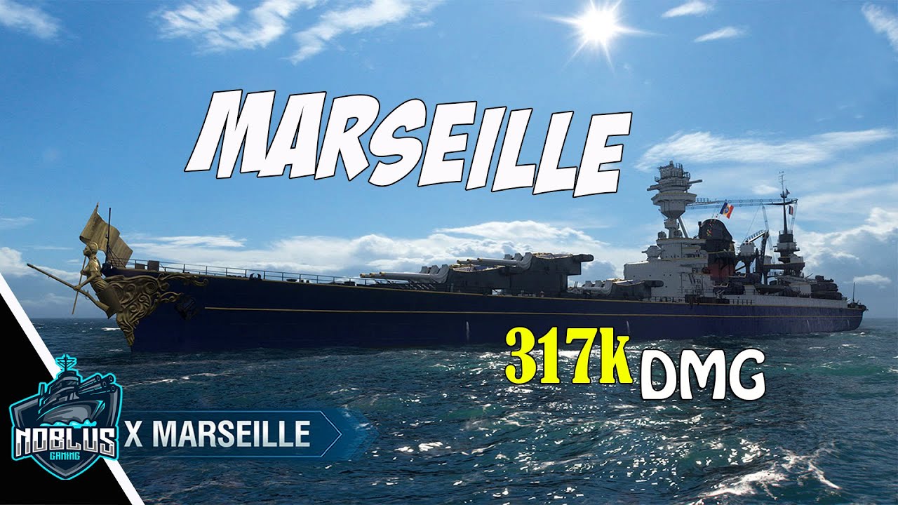 Croiseur Super Lourd Marseille - 317k - 5 Kills - World of Warships