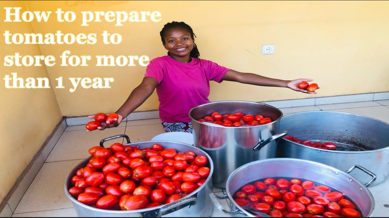 This way you will never run out of tomatoes at home #tomate preserve