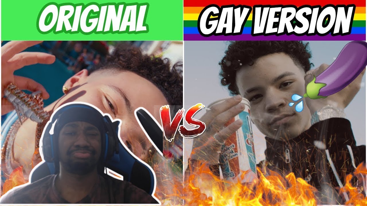 POPULAR RAP SONGS vs GAY VERSIONS! REACTION!!!