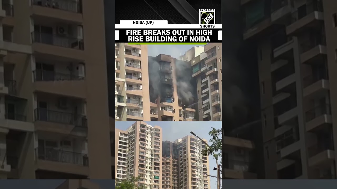 Major fire breaks out at Aranya Society in Sector 119, Noida; 6 fire tenders rushed to spot