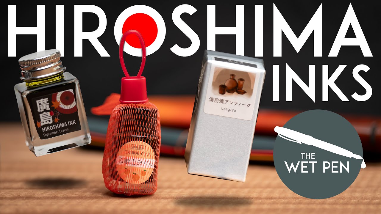 Japan 2024: Part 4, Fountain Pen Inks in Hiroshima, Okayama and Takamatsu