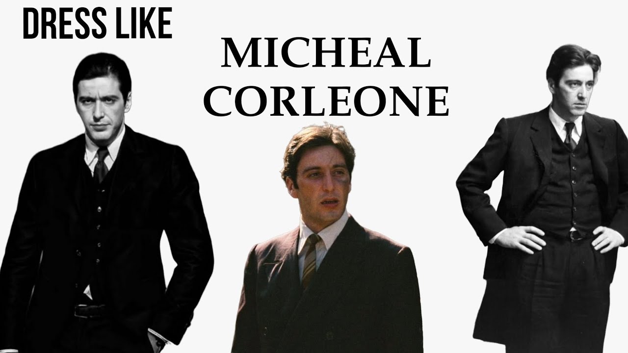 How to Dress Like Michael Corleone | Timeless Masculine Style ✅
