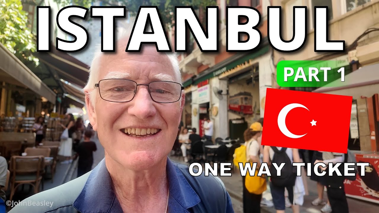 Turkey one way solo adventure in Istanbul. Walking back streets to Topkapi Palace and Galata Tower.