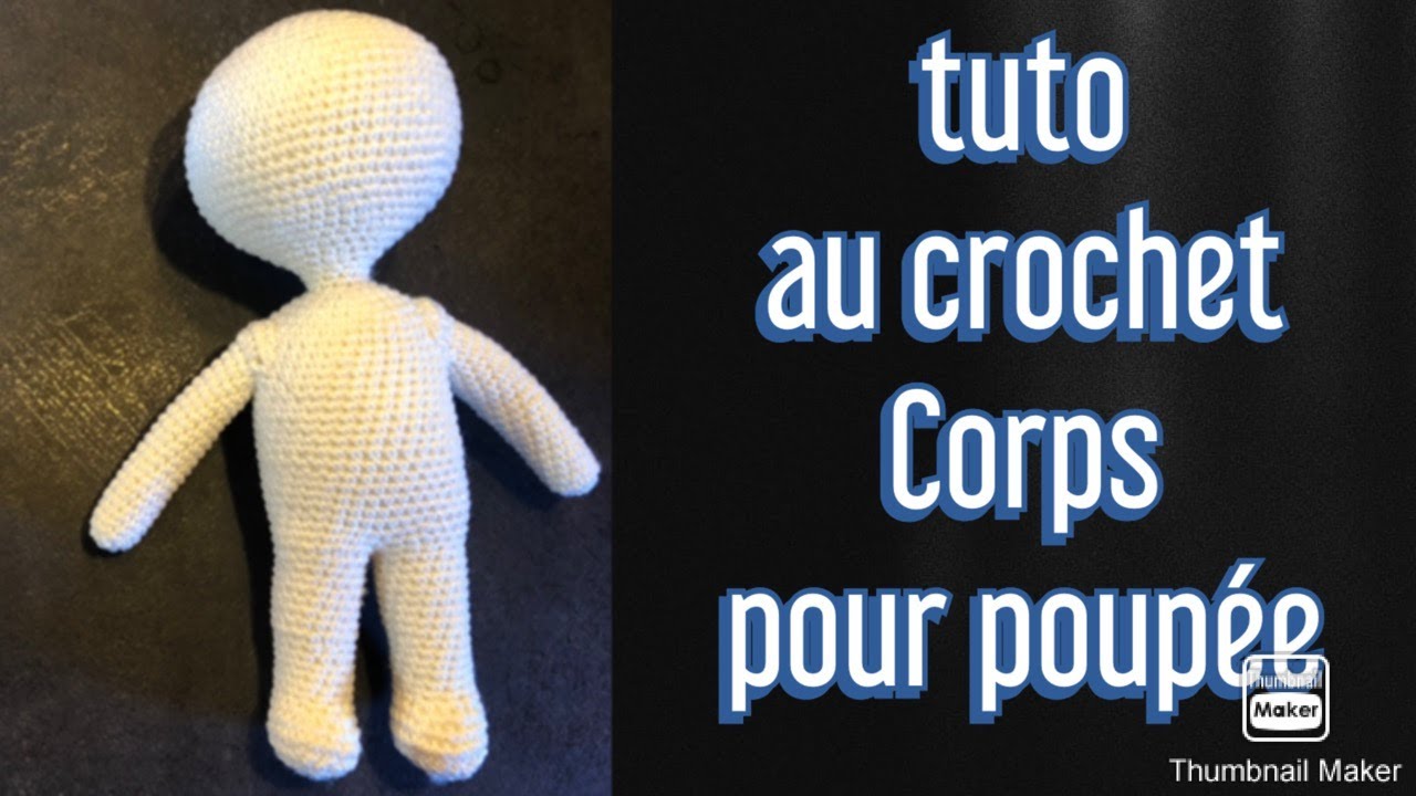 tuto corps pour poupée au crochet