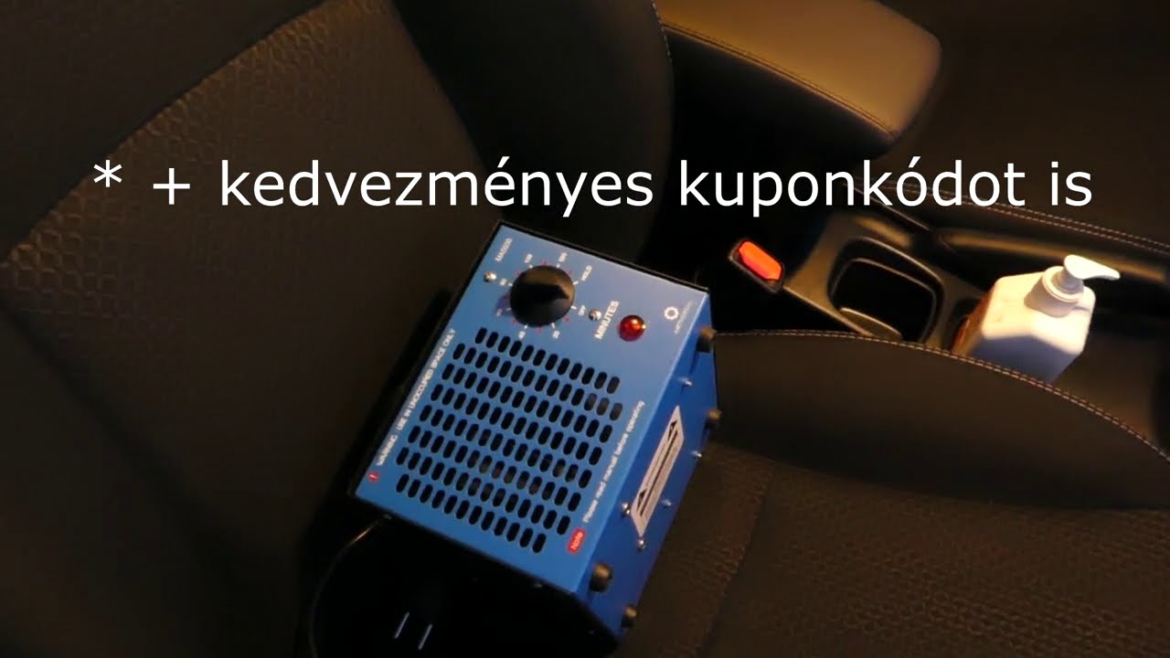 1468. Ózonos autó fertőtlenítés, szagtalanítás. 🚘♻