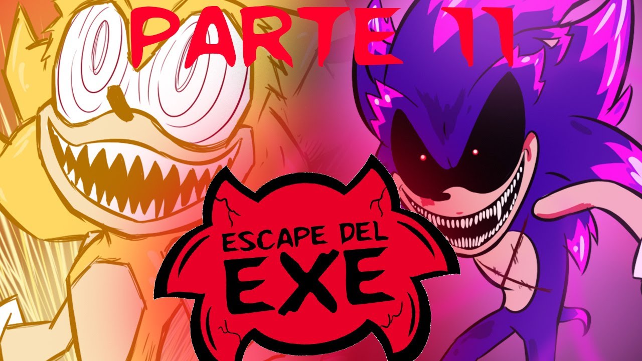 Escape del EXE parte 11 -JHGcomics- #sonic #animation #amyrose #sonicexe