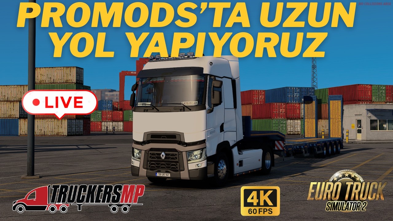 TruckersMP'de Uzun Yollardayım - Promods   !dc !destek #keşfet #ets2  #truckersmp #ets#trendi #türk