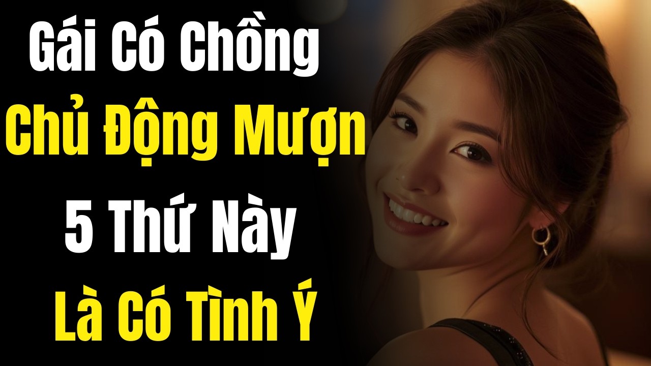 5 Điều Phụ Nữ Có Gia Đình Thường Nhờ Vả Khi Có Cảm Tình Với Bạn