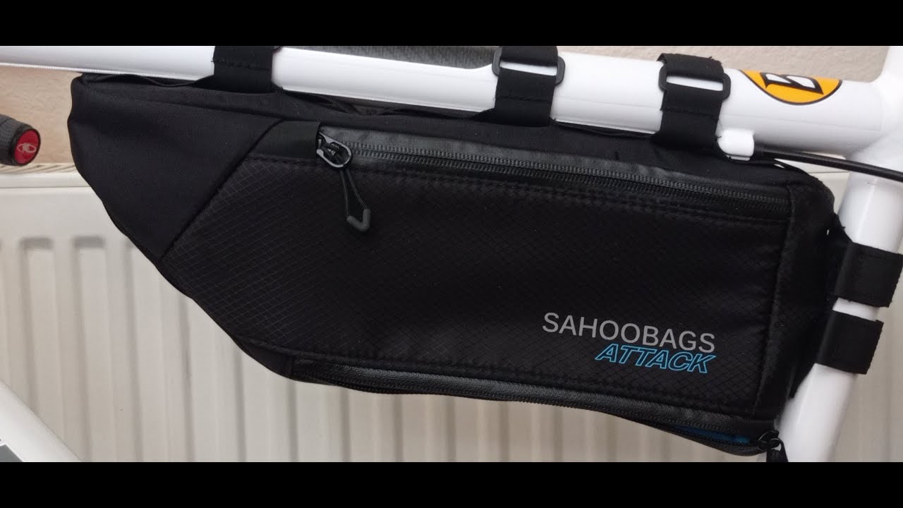Torba pod ramę SAHOOBAGS ATTACK 4L pierwsze wrażenia +  opony CONTACT SPEED po tysiącu kilometrów.