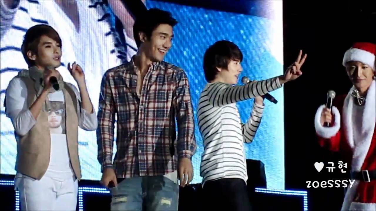101225 Siwon & Kyuhyun focus - You & I @  SS3 Guangzhou Concert