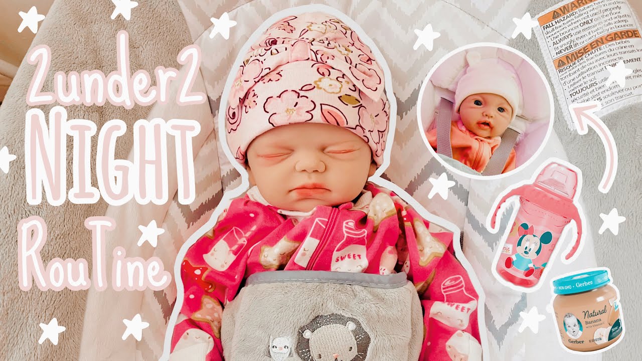 2Under2 Night Routine|Role~Play|Reborns World