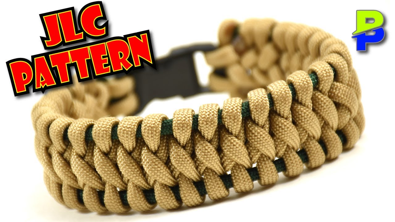 Сделайте браслет из паракорда «JLC Bar» — BoredParacord.com