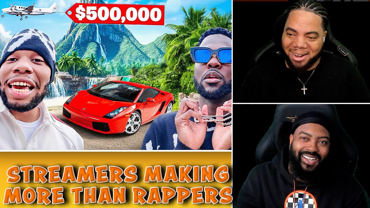 INTHECLUTCH REACTS TO HOW STREAMERS ARE REALLY THE NEW RAPPERS NOW