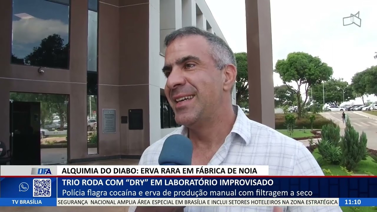 DF ALERTA - Trio roda com “dry” em laboratório improvisado