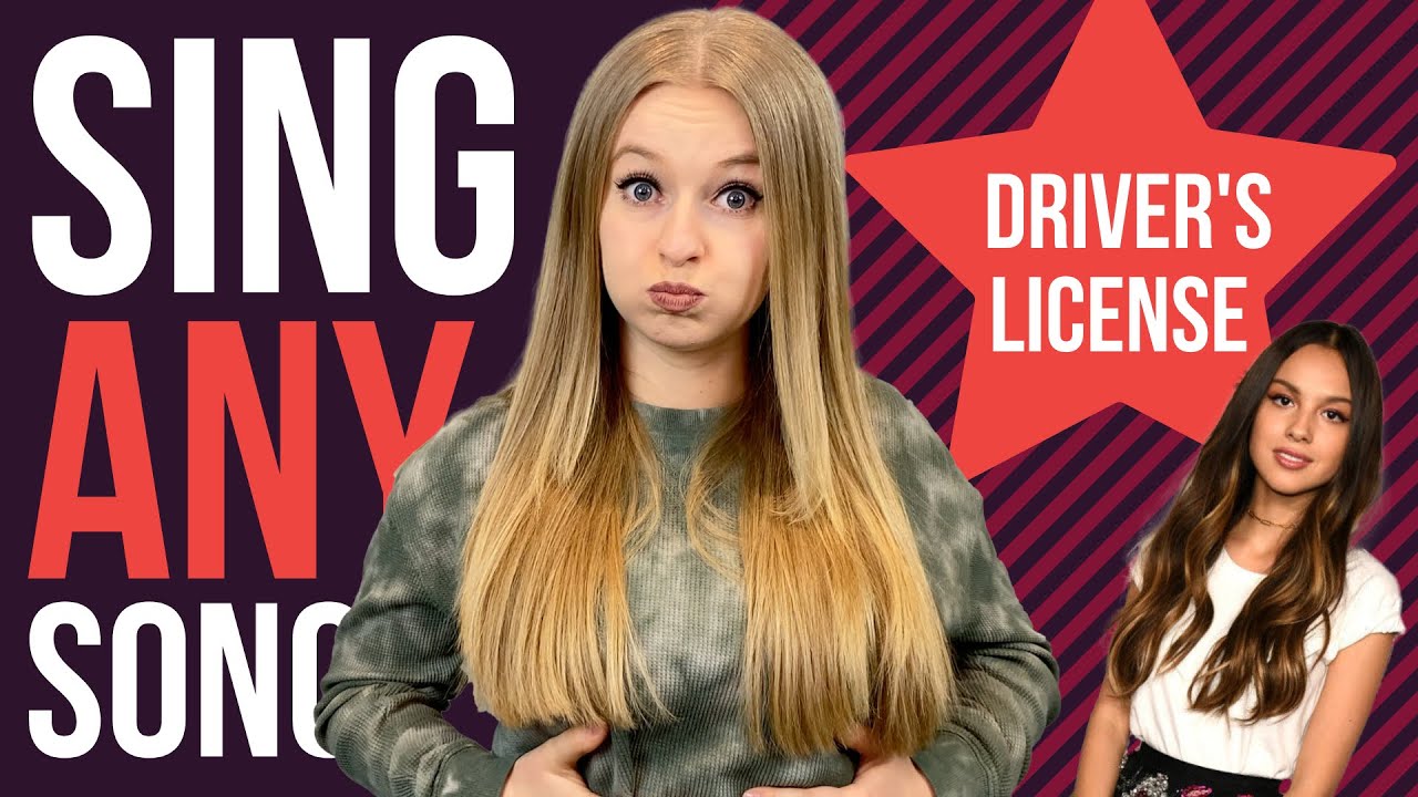 How To Sing Drivers License by Olivia Rodrigo
