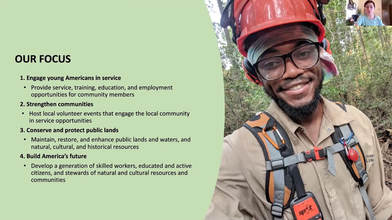 Appalachian Conservation Corps Virtual Visit