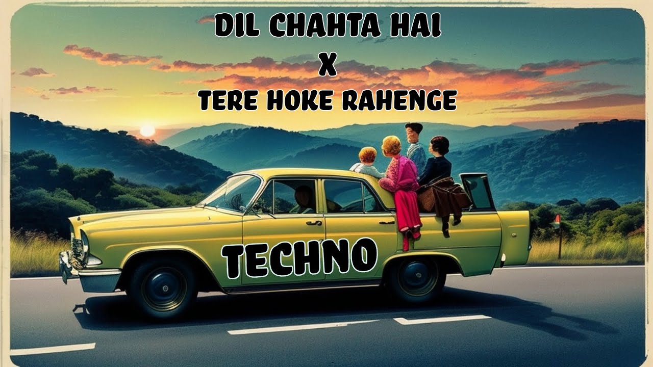 Dil Techno Chahta Hai | Bollywood Techno Mashup | Dil Chahta Hai x Tere Hoke Rahenge x Papi Remix
