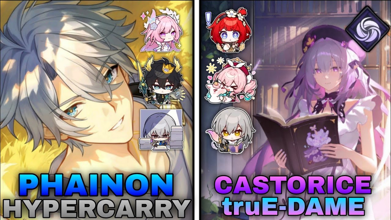 E0S1 Phainon Hypercarry & E0 Castorice True Damage | Apocalyptic Shadow 3.8 | Honkai Star Rail