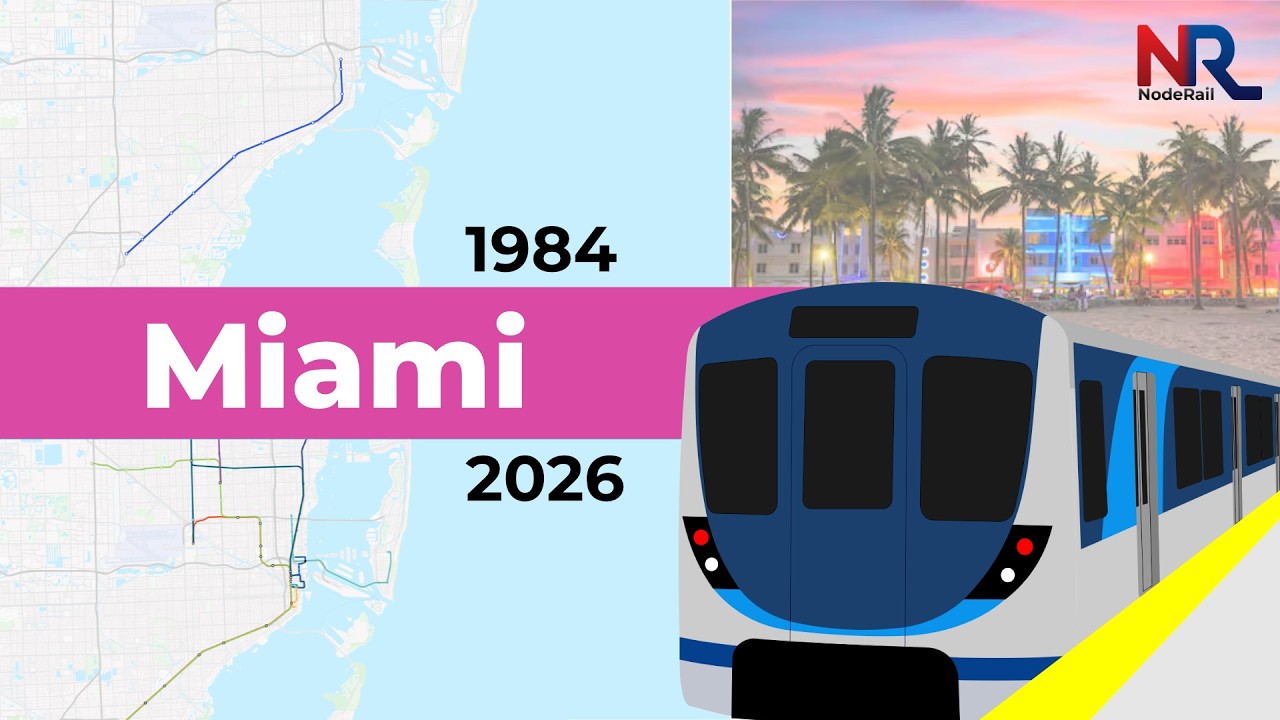 Evolution of Miami's Metro (1984 - 2026)