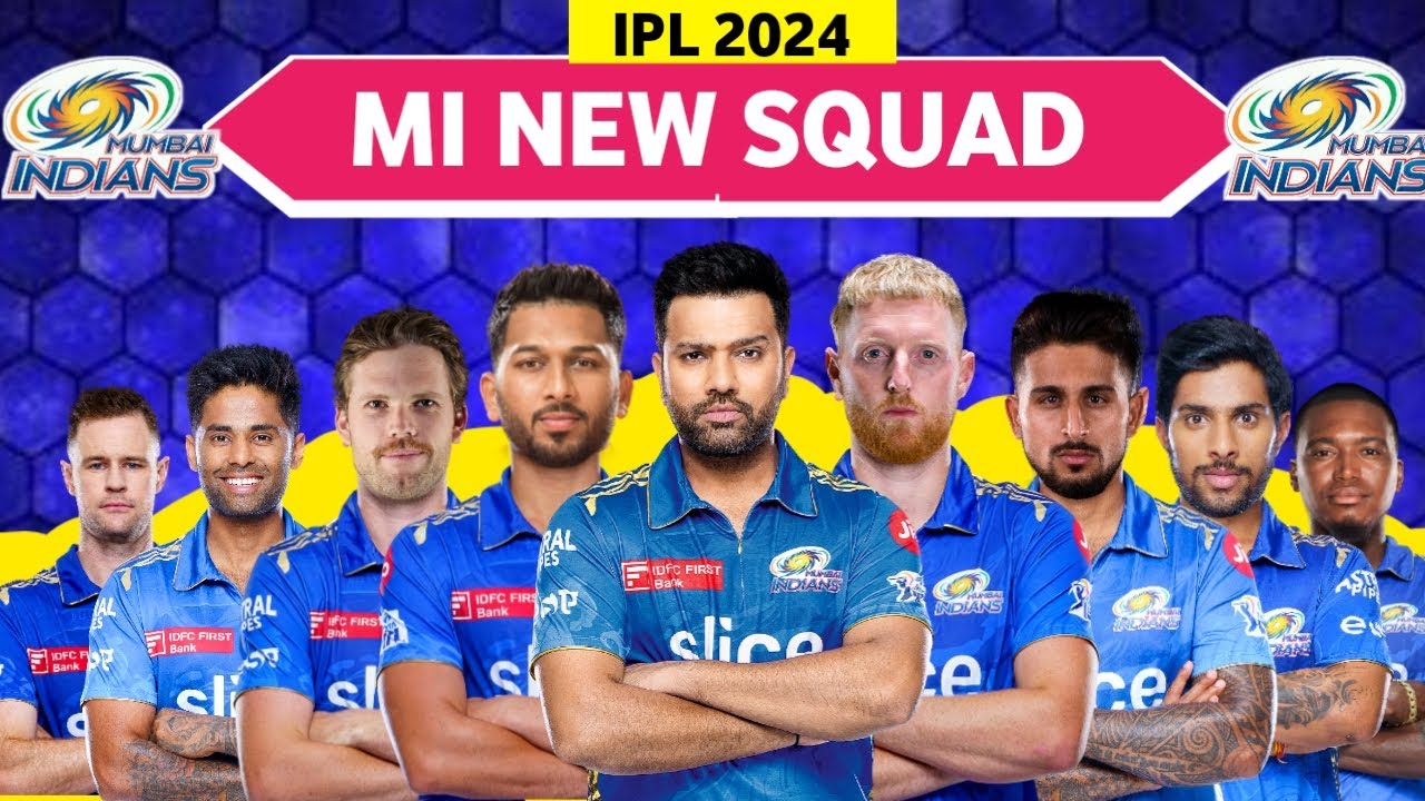 IPL 2024 - Mumbai Indians Full Squad | MI probable squad For IPL 2024 | mi 2024 squad