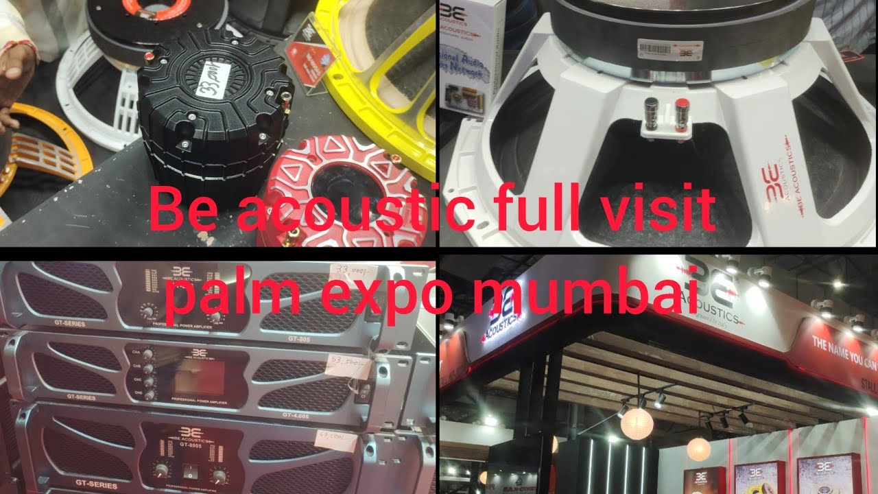 Be acoustic 21inch bass ,be acoustic gt18002 amplifier Palm expo full visit stall #beacoustic