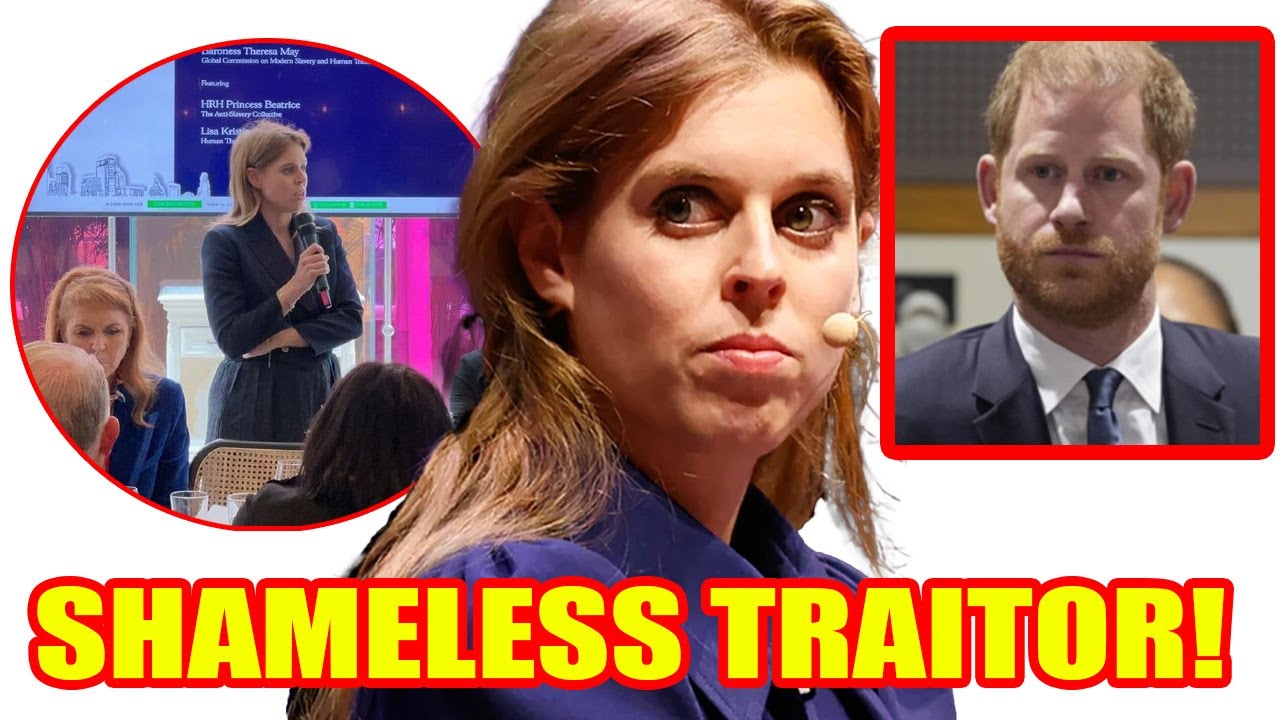 The Audience Burst Into Laughter When Princess Beatrice Taunted Harry At Meeting: SHAMELESS TRAITOR!