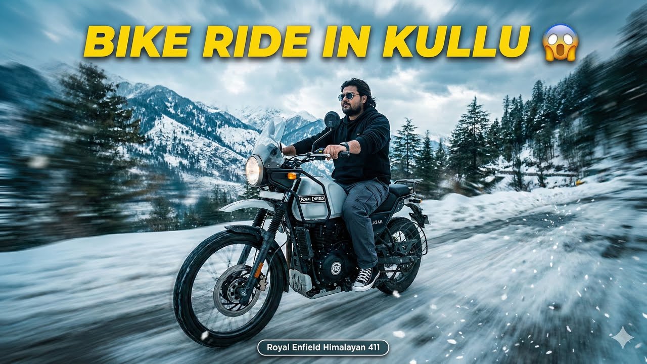 Kullu Valley Beauty Unexpected! | Royal Enfield Himalayan 411 | Day 3 | Faishal Naushad Vlogs