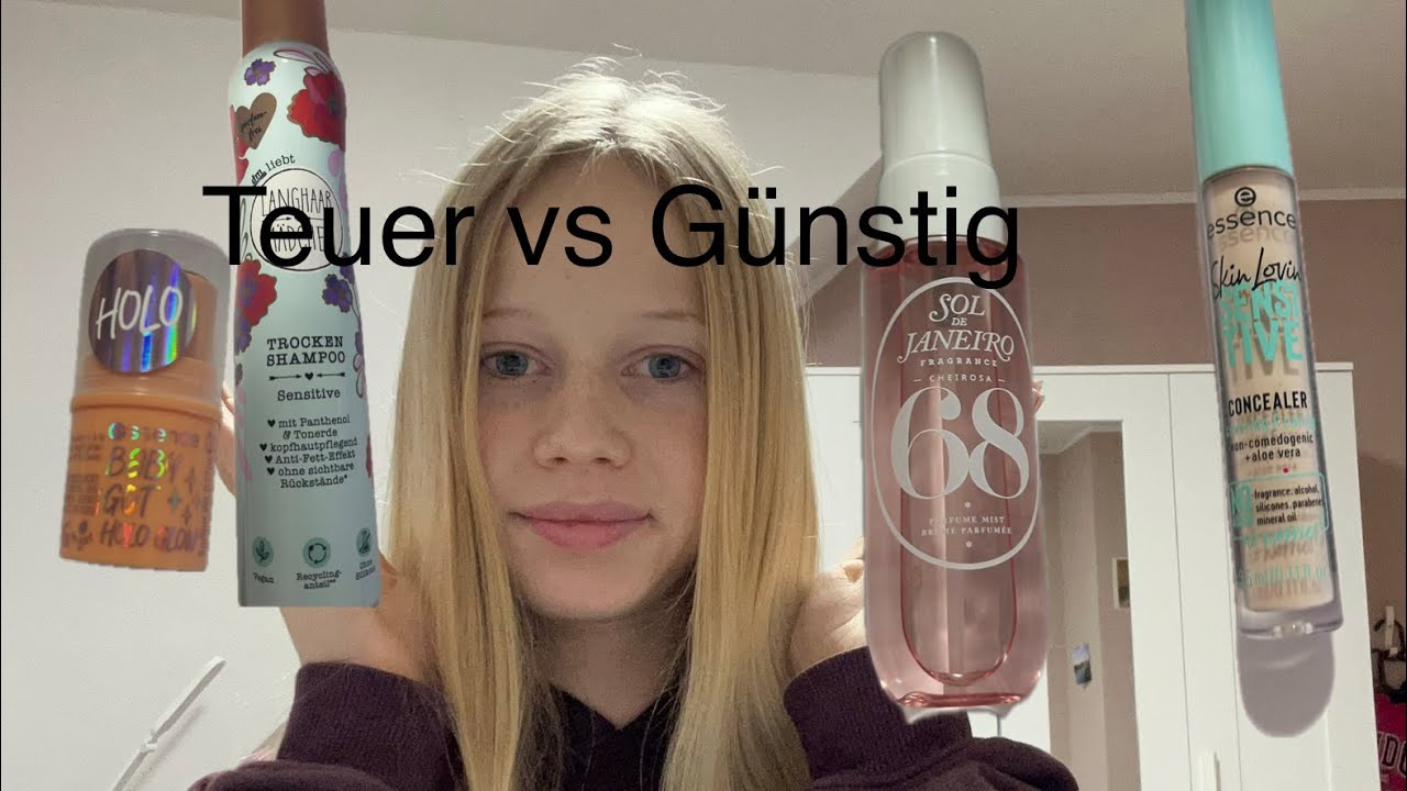 Teuer vs Günstig 