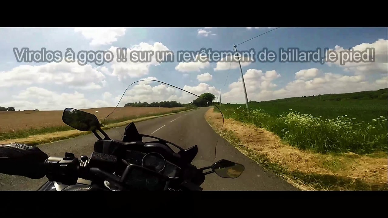 Balade FJR 1300 Brantome la Venise verte