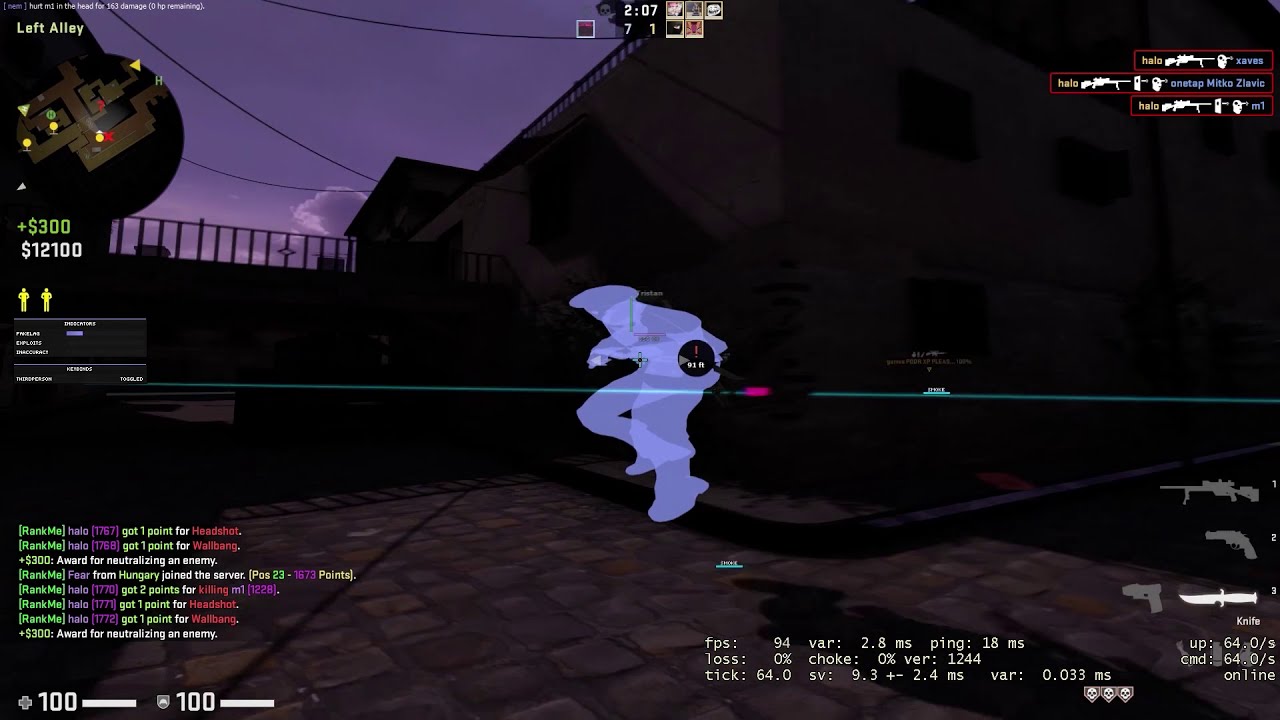 nemesis.technology / onetap.com hvh highlights. ft. dangerousyaw.js (cfg in desc)