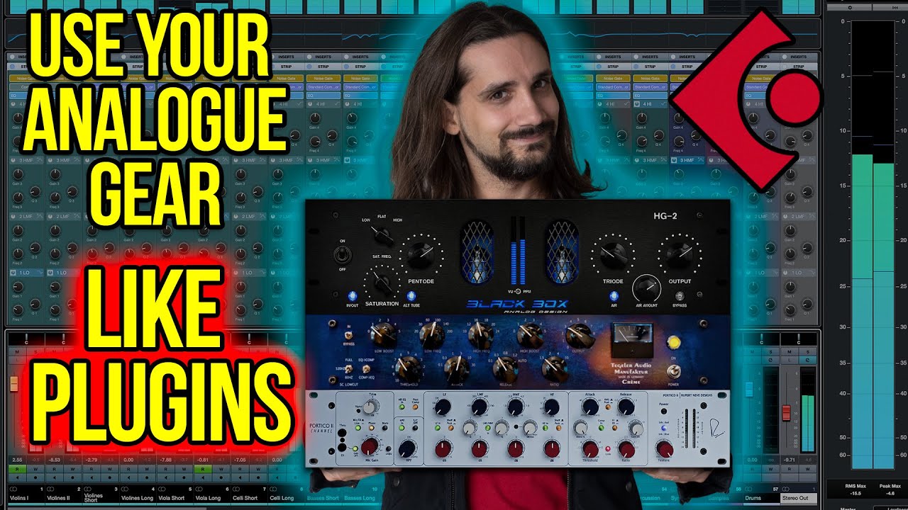 Use Hardware Analogue Gear Like Plugins In Cubase! All about External Effects!
