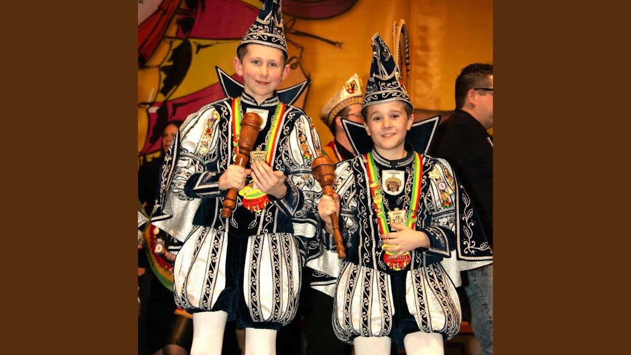 Jeugdprinsen Dries en Lowie Laoneke