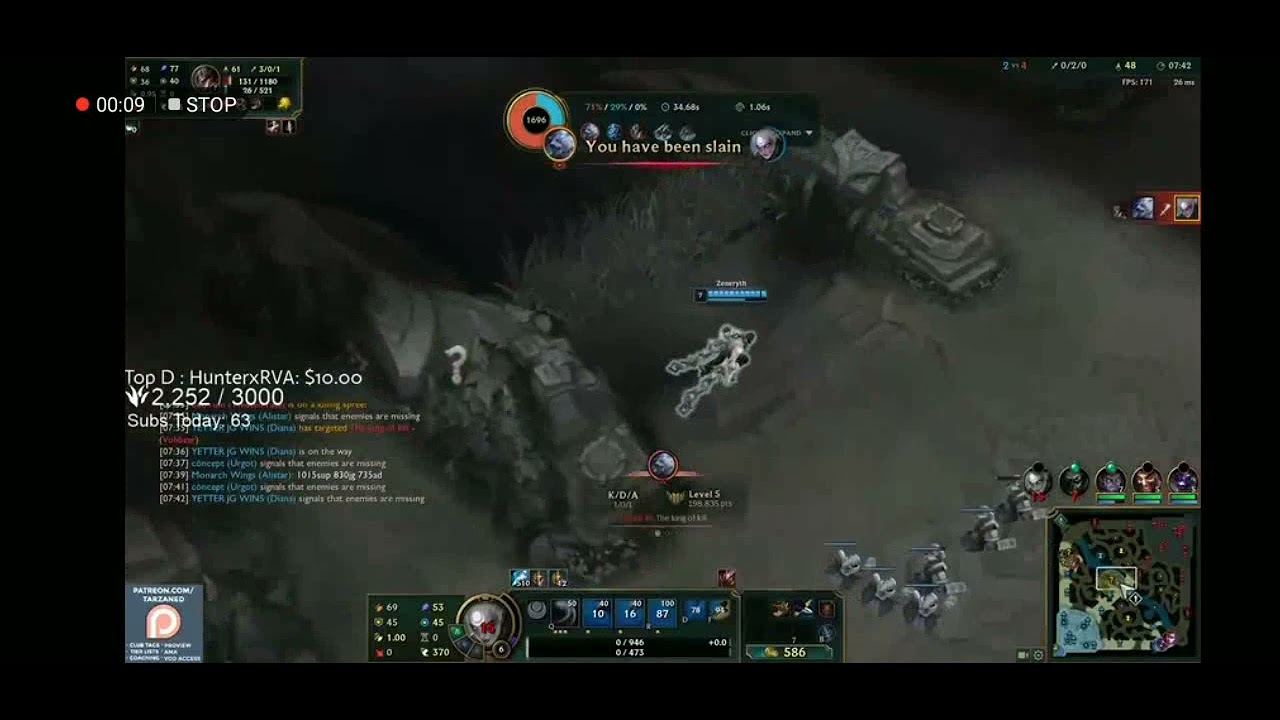 Tarzaned raging on a wintrader (loud screaming)