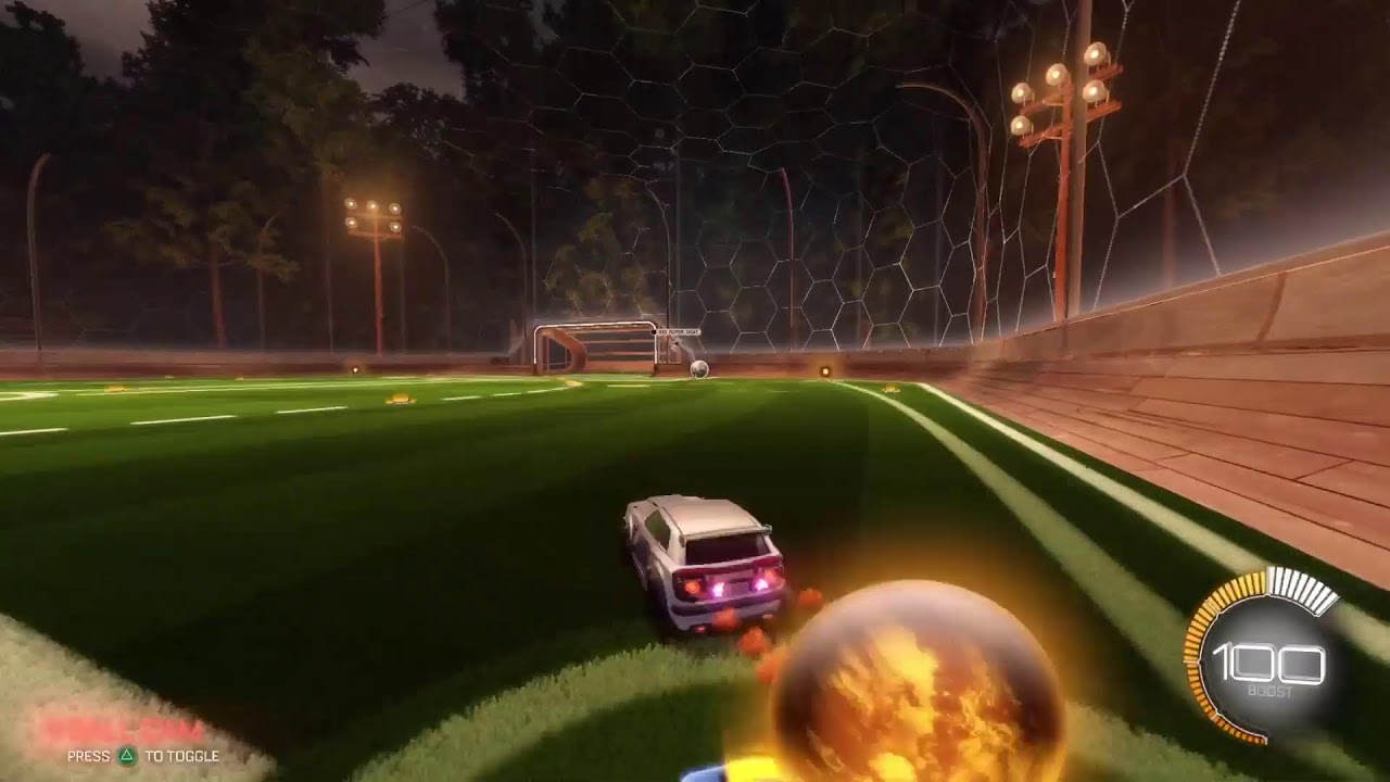Playing Rocket League with my boy!