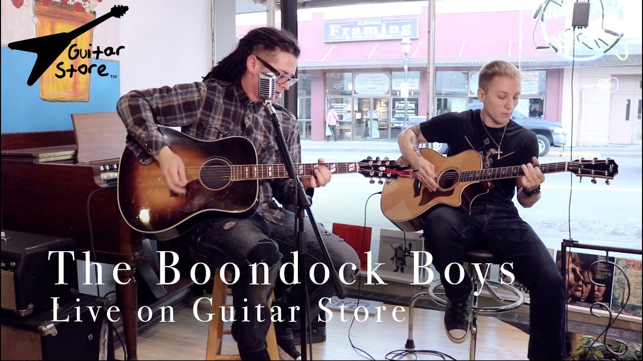 The Boondock Boys Live on Guitar Store - Salem, Oregon