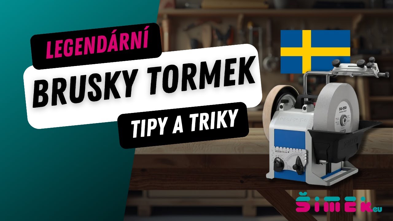 Úvod - představení brusek Tormek