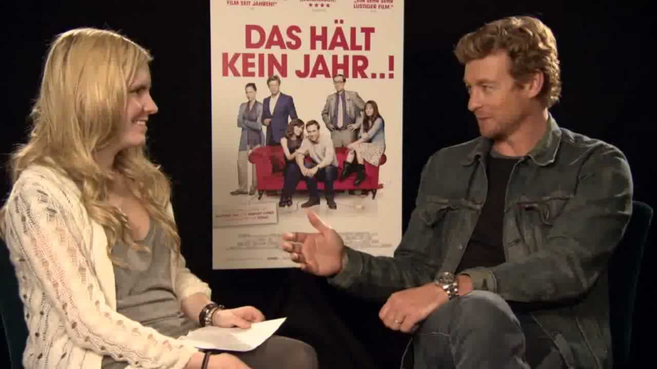 Das hält kein Jahr -  Interview mit Simon Baker (I give it a year)