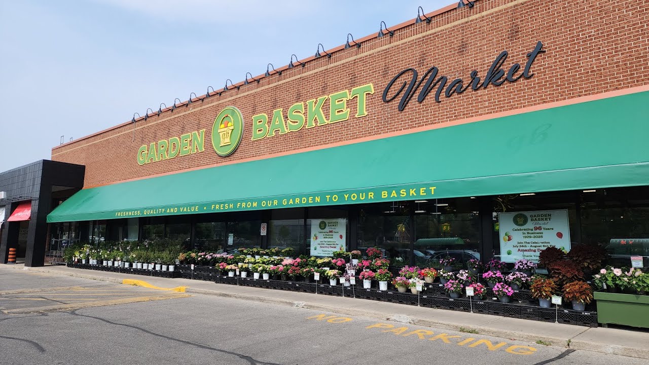 POV Supermarket Shopping -  Garden Basket Market in Markham, Ontario, Canada - August 2025