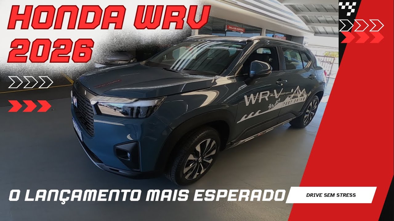 O Honda WRV 2026 superou as nossas expectativas 