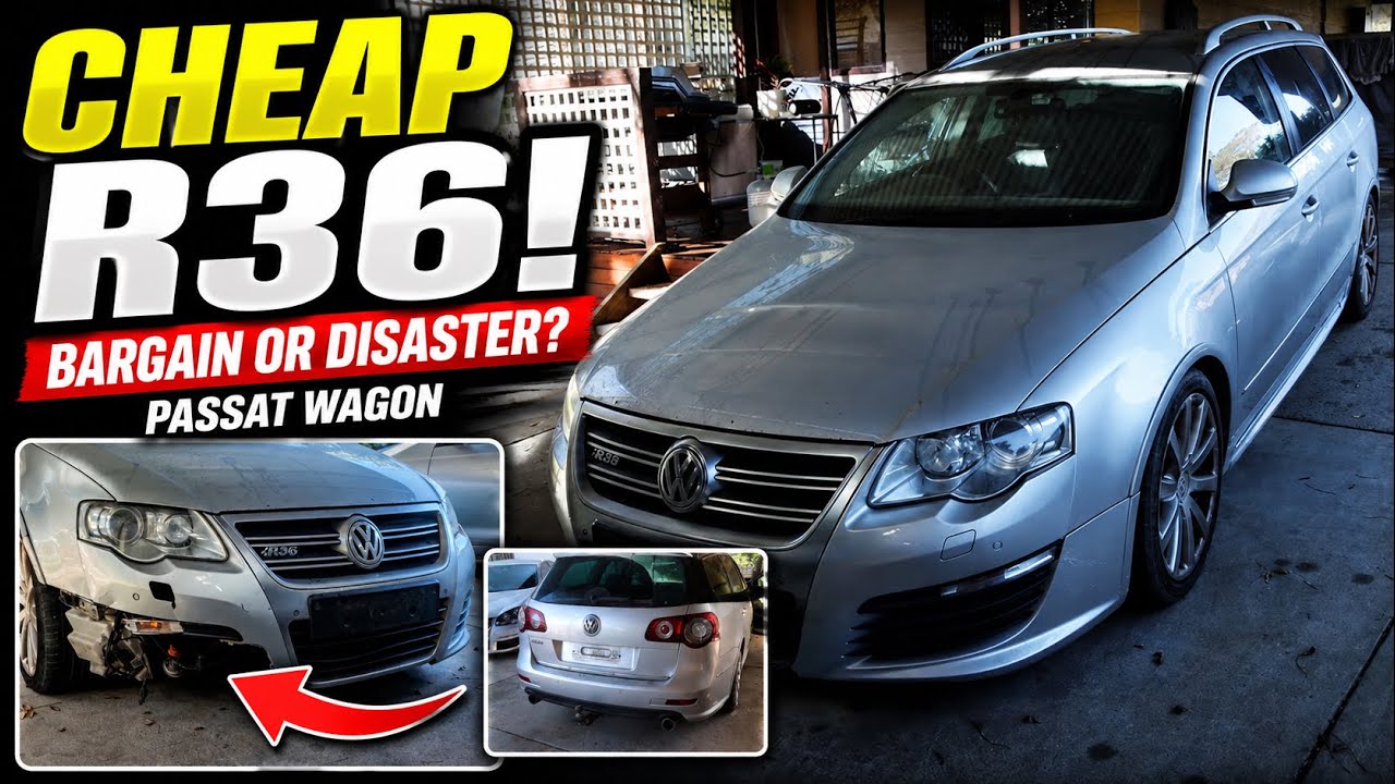 WORLDS CHEAPEST DRIVEABLE R36 PASSAT + CAR UPDATE!!