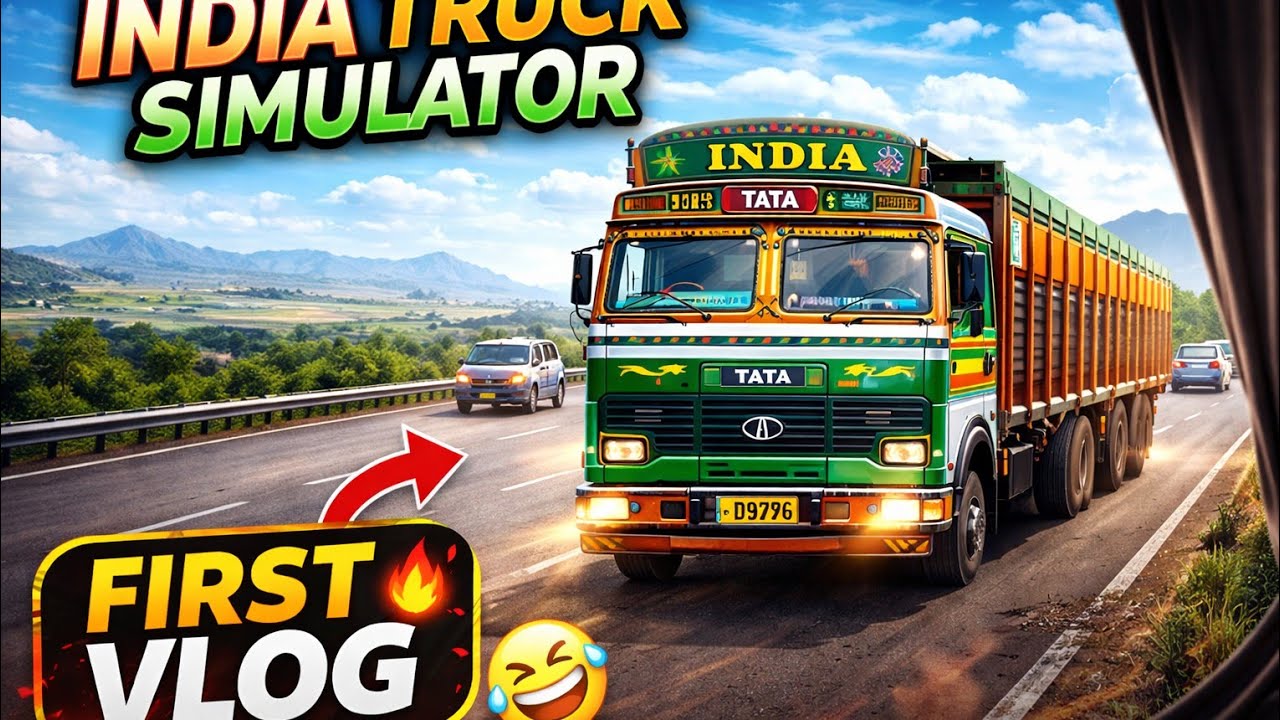My First Gaming Vlog 🚚 | India Truck Simulator Hindi Gameplay | Game Yatra