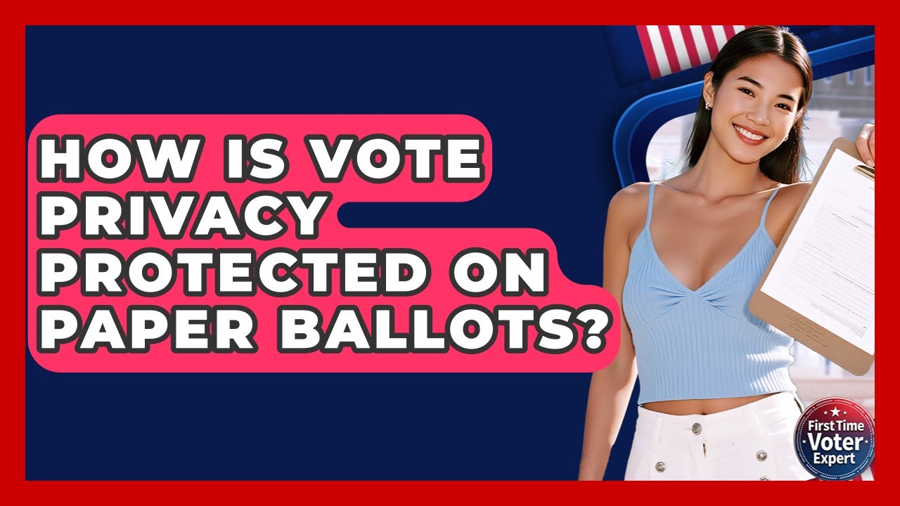 How Is Vote Privacy Protected On Paper Ballots? - First Time Voter Expert