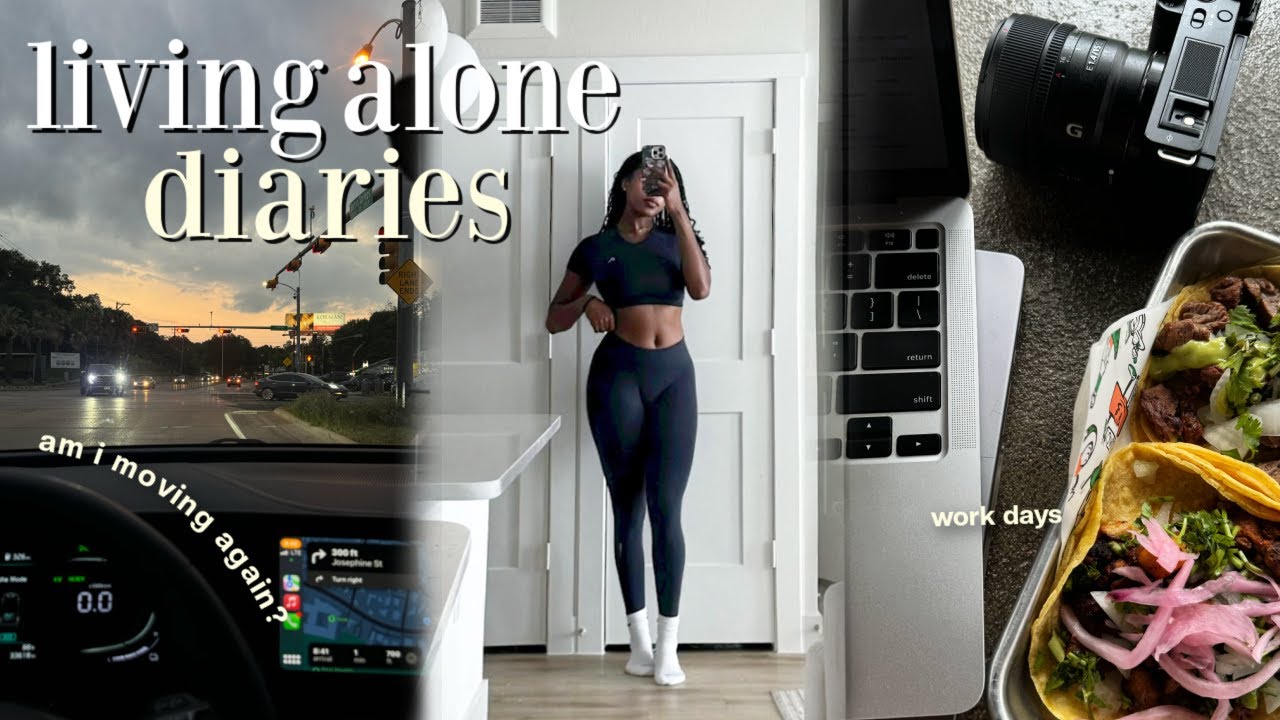 living alone diaries 🎀 | moving again? + wfh days + maintenance + gym + cooking + more!