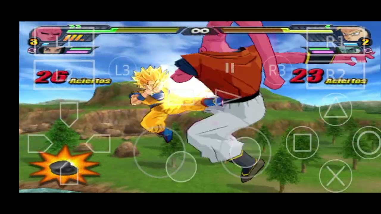 Dragon Ball Z Budokai Tenkaichi 3 ( Una pelea de verdad )