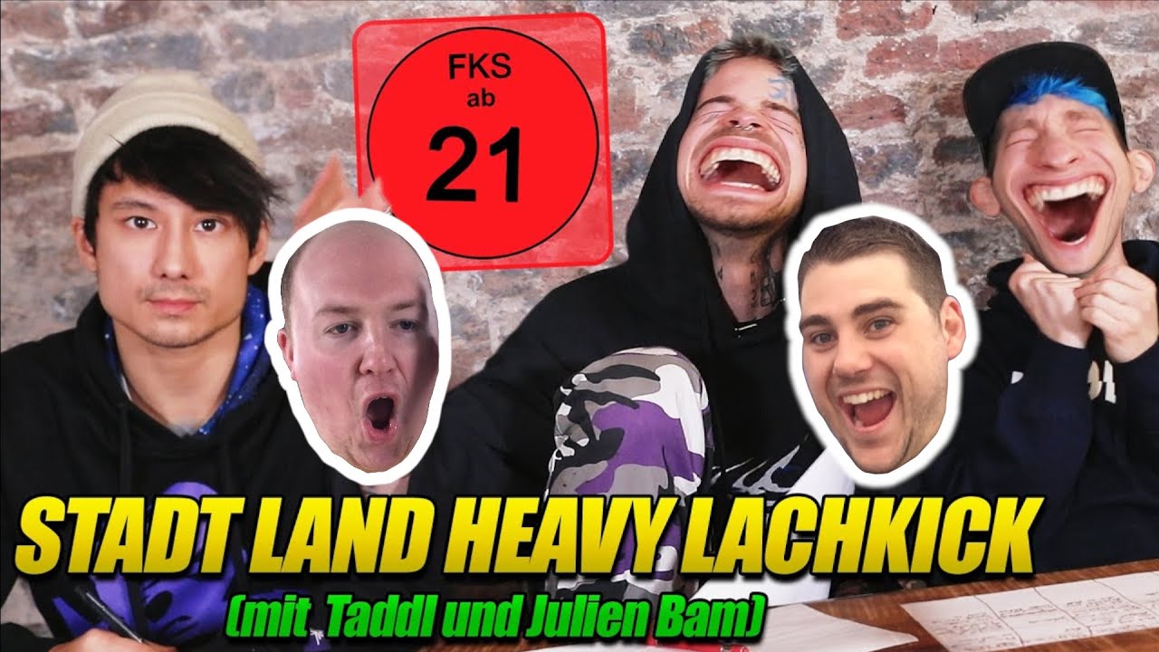 LuL 😂 | Julien Bam Stadt Land Lachkick mit Rezo und Taddl reaction