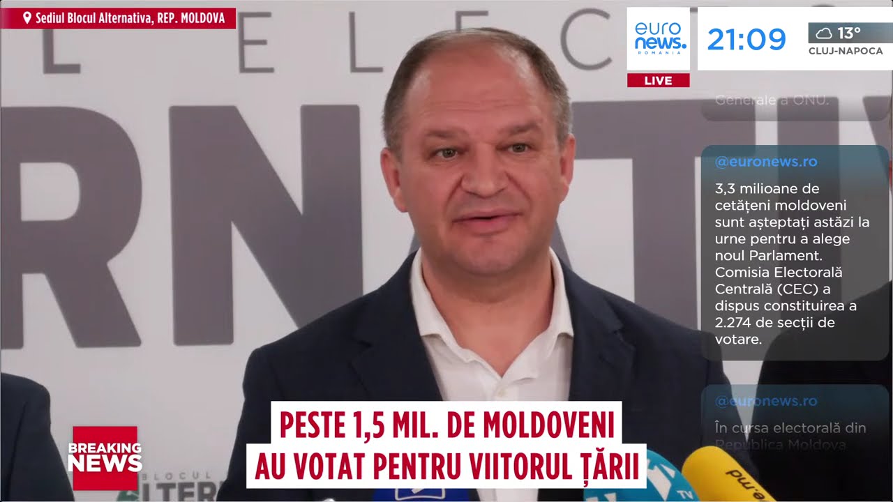 Alegeri Parlamentare Moldova 2025. Ion Ceban: Moldova are nevoie de liniște, de pace, de unitate