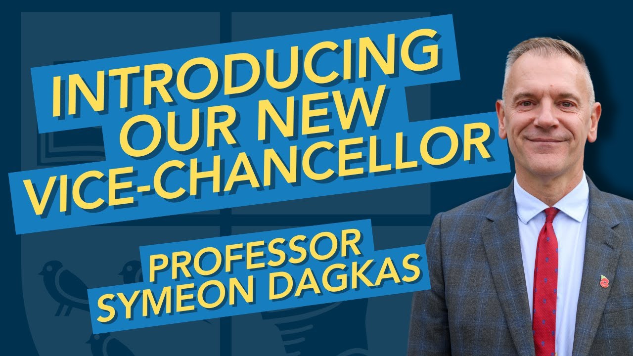 Introducing our new Vice-Chancellor Professor Symeon Dagkas | University of Chichester