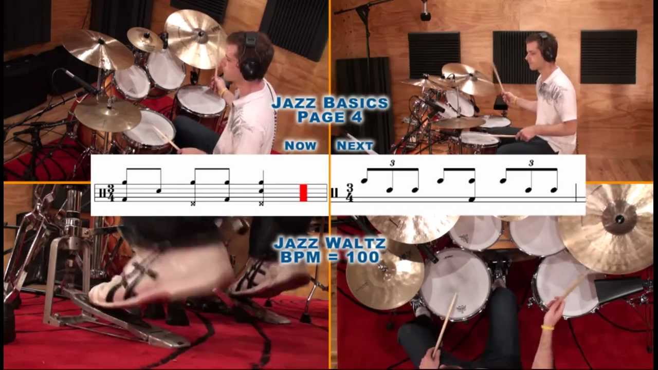 Джазовый вальс: игра на барабанах — Icanplaydrums.com